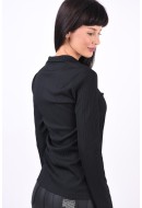 Women Blouse Selected Slfpepa Black